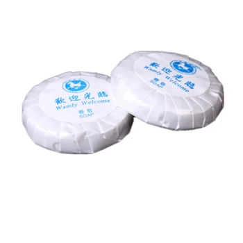 

1PC Outdoor Travel Soap Paper Washing Hand Bathing Clean Scented Soap Disposable Soap Portable Mini Round Soap