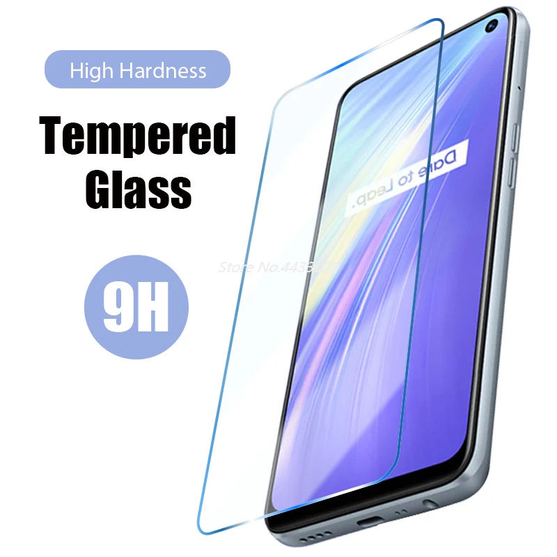 

Защитное стекло для Realme 7, 6, 5, 3, 2 Pro, 6s, 6i, 7i, 5i, 5s, 3i Pro, закаленное, 9H