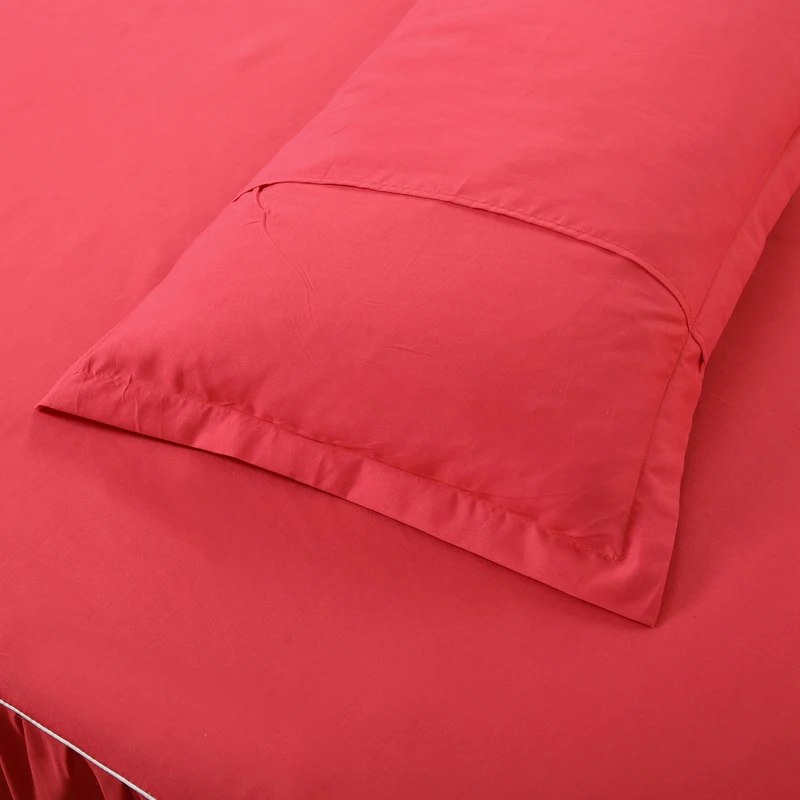 2 шт., 48x74 см, сплошной цвет, хлопок, чехол для подушки, короткий стиль, с принтом, чехол для подушки, для спальни