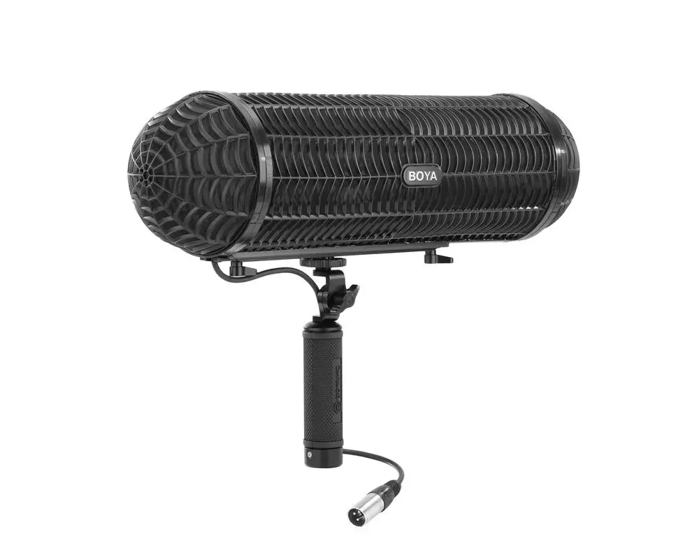 BOYA BY WS1000 система лобового стекла и подвески с входом XLR Male Female s & 3 Shockmount для
