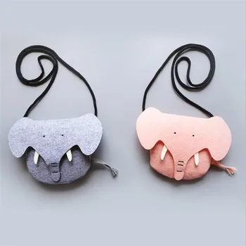 

Baby Coin Crossbody Bag Cartoon Cute Accessories Jewelry Bag Girl Mini Elephant Shape Kindergarten High Quality Shoulder Bags