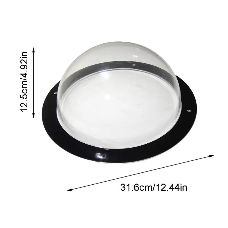 Dog Porthole Window Round Transparent for Fence Pet Peek Look Out Durable Dome