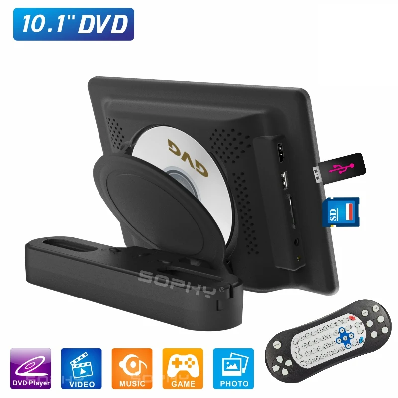 Новинка! Автомобильный DVD плеер 10 1 дюйма автомобильный на заднем сидении монитор
