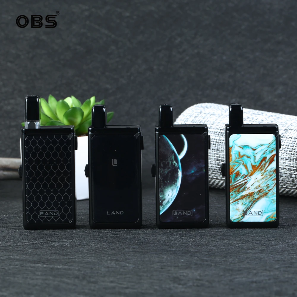 Оригинальный комплект OBS Land Pod Vape 1 5 мл картридж 750 мАч бокс мод для электронных