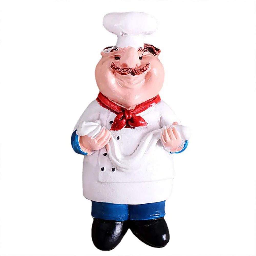 Magnetic Fridge Stickers Cartoon Creative 3D Bread Chef Message Home Decor Fridge Magnet Refrigerator Decoration Gift For Kitchen Sticker Poster Notes
