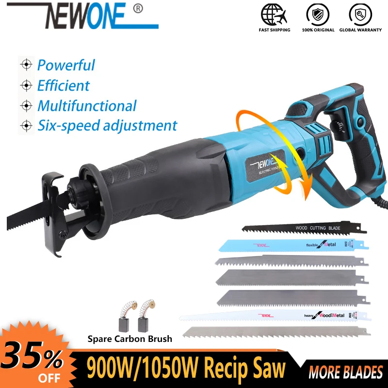 Tubo de Corte Serra com Lâmina w para Metal Newone Serrote Sabre Serra Multifunções 900 w – 1050 Madeira Carne Osso Kit
