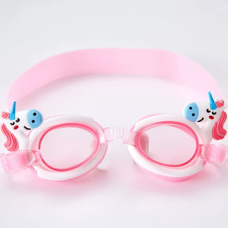 Плавательные очки для детей, милые Мультяшные противотуманные очки для плавания, детские очки для серфинга, очки для серфинга для мальчиков и девочек