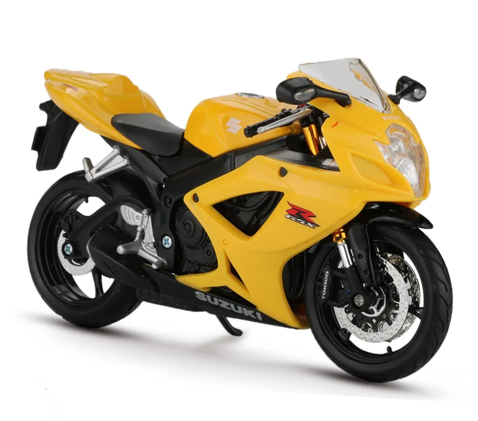 Maisto 1:12 сплав модель мотоцикла Игрушка GSX-600 спортивный велосипед шоссейные гонки коллекция моделей автомобилей креативные игрушки для детей подарок