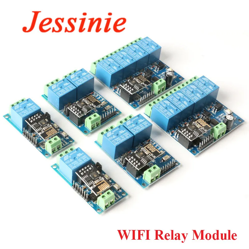 ESP8266 ESP 01 5V 12V для 1 2 4 таким образом WI FI триггерный релейный модуль вещи умный дом