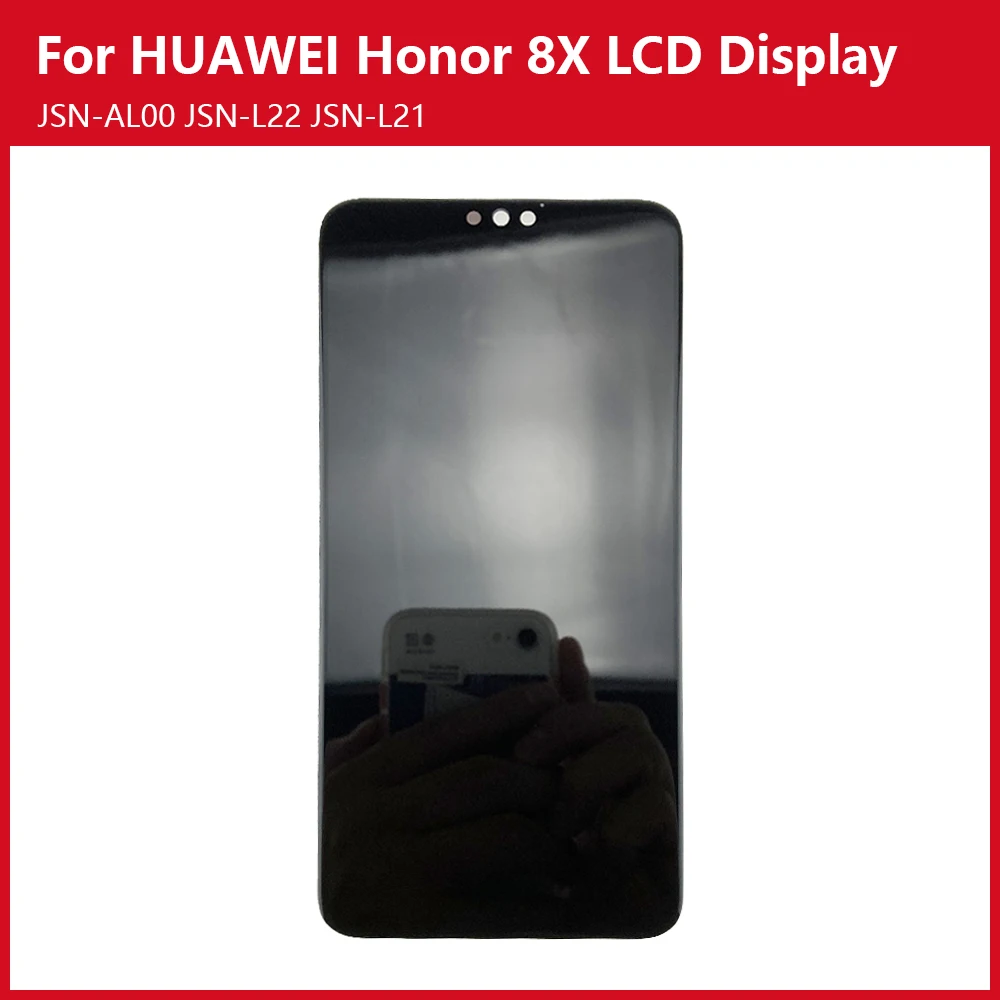 Оригинальный дисплей для Huawei Honor 8X JSN AL00 L22 L21 Полный ЖК + сенсорный экран