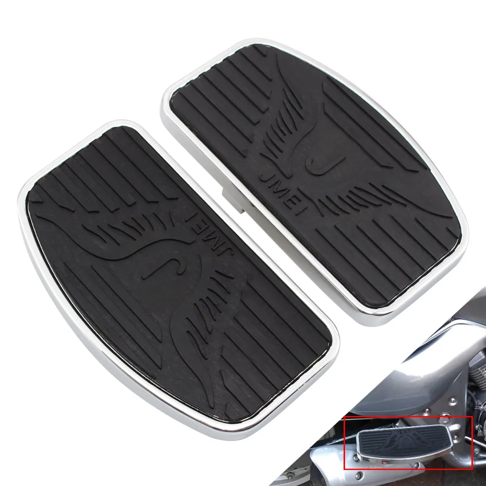 Motorcycle Aluminum Rear Footboard Pedals Footpegs Footrests For Honda Shadow VT400 VT750 1997-2003 Models | Автомобили и