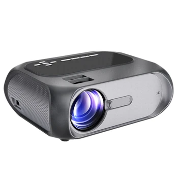

T7 Projector Portable Home Mini Projector LCD HD 720P Projector Support 1080P 200 ANSI(EU Plug)