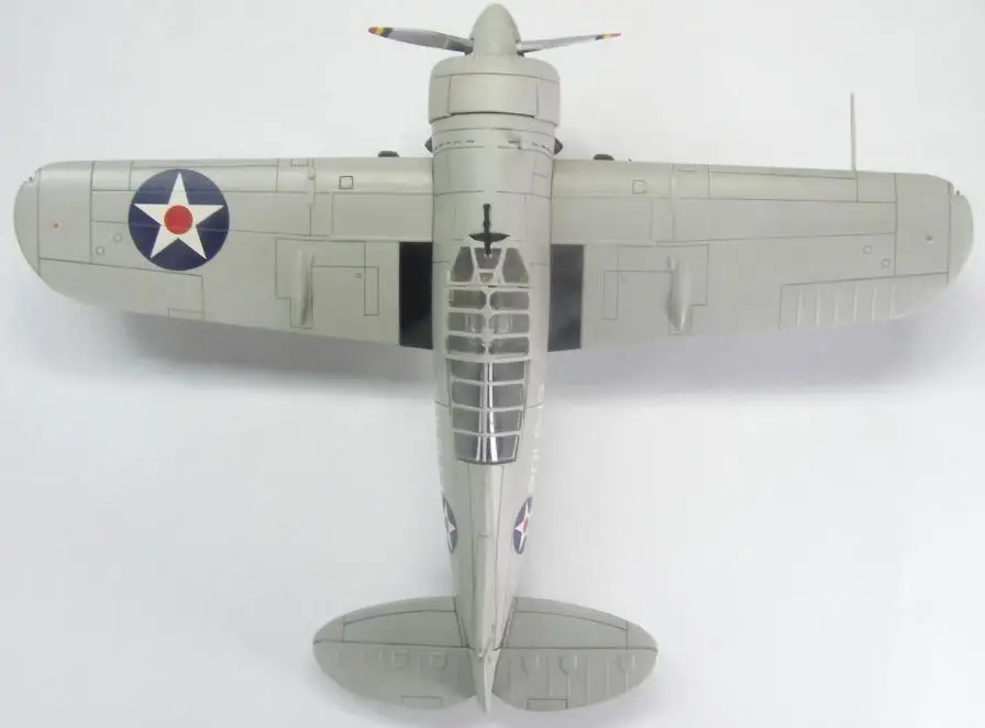 Hobby Master USN Brewster F2-A2 Buffalo VS-201 USS Лонг-Айленд AVG-1 1941 1/48 литье под давлением модель самолета