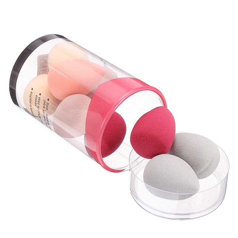 

10PCS Dry Wet Dual-use Sponge Makeup Beauty Foundation Blender Powder Puff Egg Concealer Cosmetic Blush Make Uo Tool