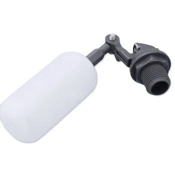 

1pc Float Ball Valve Adjustable Plastic Auto Fill Tank Water Shut Off 1/2 Inch