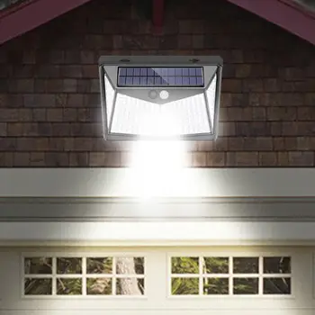 

Sensor Light Solar Power Street Lamp Security Walkway Lights Outdoor Solar Light Durable 208 LED IP65 Waterproof