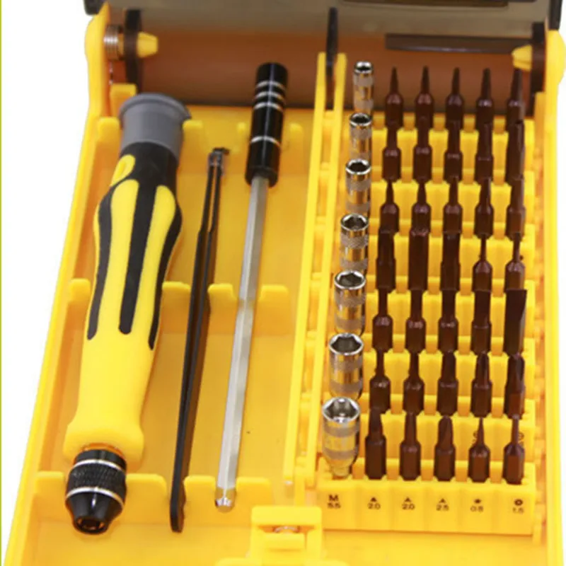 

Screwdriver Set Precision Screwdriver Tool Kit Magnetic Phillips Torx Bits 45 in 1 For Phones Laptop PC Repair Hand Tool