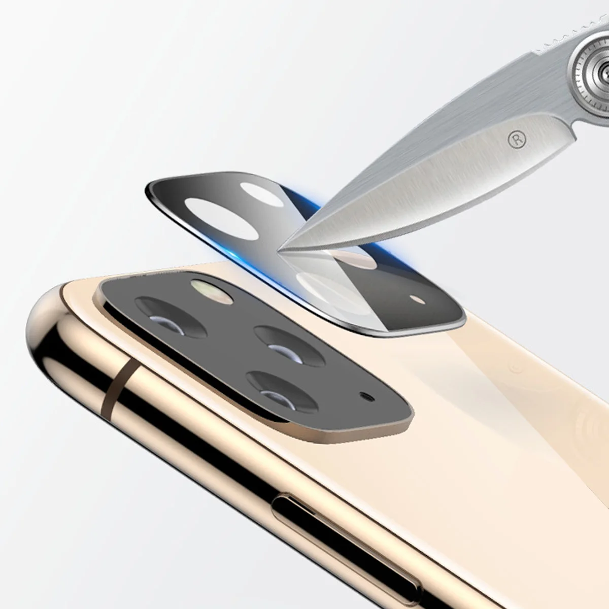 Крышка камеры для iphone 11/11Pro/11Pro Max задняя камера объектив 3D полное покрытие защита закаленное стекло 3 цвета