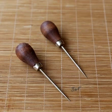 1 шт. прочный чайный нож игольчатый с деревянной ручкой из нержавеющей стали чайная посуда для черный чай, пуэр Tuos Biluochun(черный