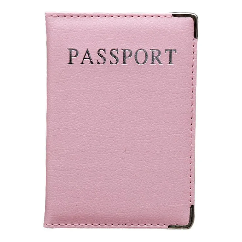 Wallet Card Holder Card Holder Business Card Holder Credit Card Holder Passport Holder PU Leather Passport Cover Cute Business Card Holder Pouch for Travel Wallet Russian Netherland Case Women Pink Organizer Purse
