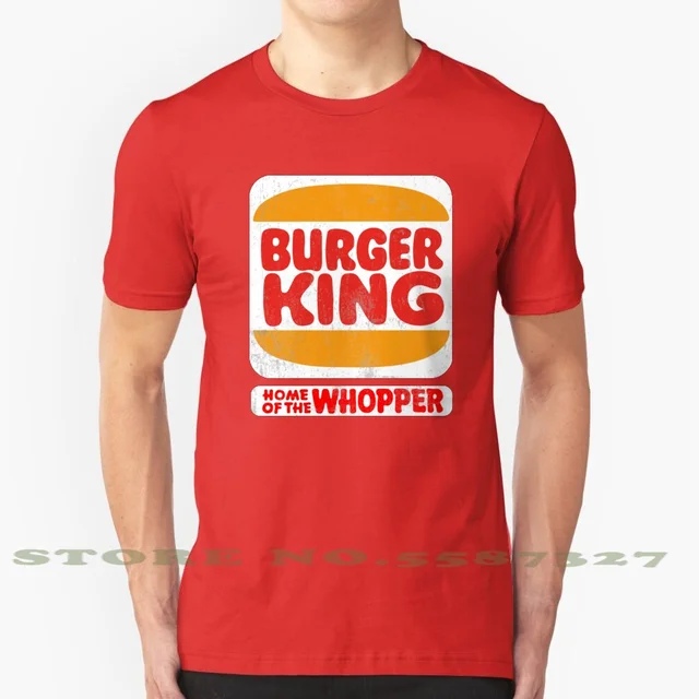 T Shirt Tee Burger King Whopper Food 