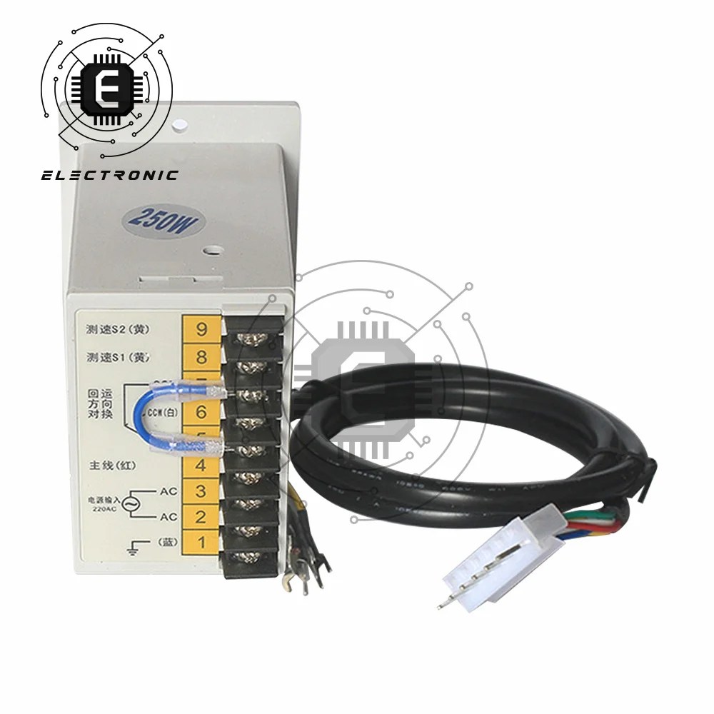 Digital Speed Display Control 400W AC220V Motor Speed Governor UX 52 Regulator Controller Forward & Backward 50/60hz 90-1400 RPM