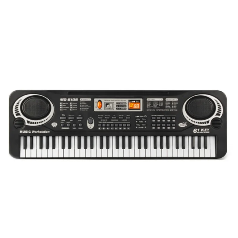 US Fashion Multi-function 61-key Music Electronic Piano Kids Early Education Toy