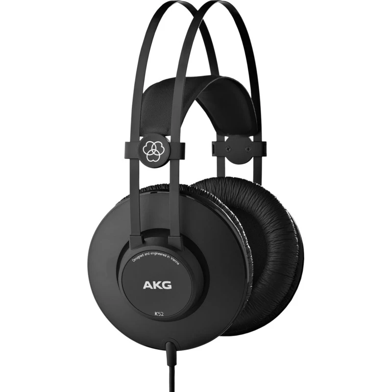 Наушники мониторы AKG K52 2.5м черный проводные