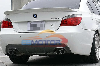 

Real Carbon Fiber Rear Diffuser Quad Exhaust System For BMW E60 5-Series M Tech Bumper E60 E61 550i 535i B231