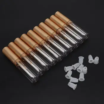 

20Pcs Lip Gloss Tube 2.5ML Container Empty Lip Gloss Tube DIY Lipstick Bottle Container Makeup Tool Gold Lip Gloss Bottle