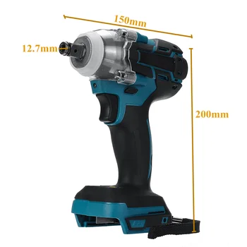 

350NM Impact Wrench 18V Electric Body M10-M16 LED light DIY Repair Fixture