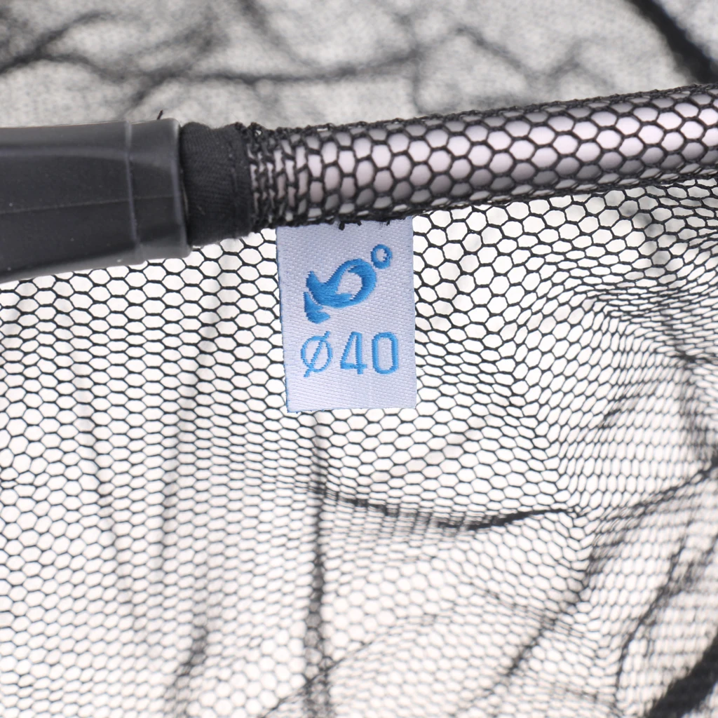 Foldable Fishing Landing Net 3 Section Big Game Carp Net Release Net 35cm/40cm/45cm Fishing Tools