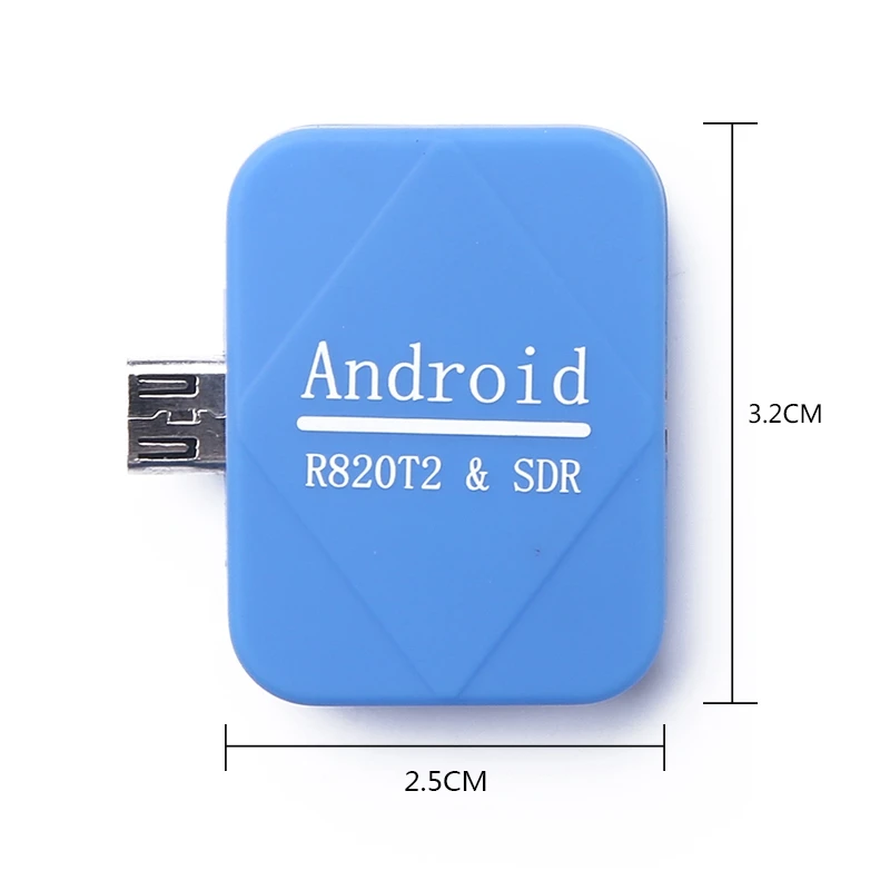 Для телефонов Android USB ключ SDR+ R820T2 DVB-T SDR ТВ тюнер радио приемник Горячий