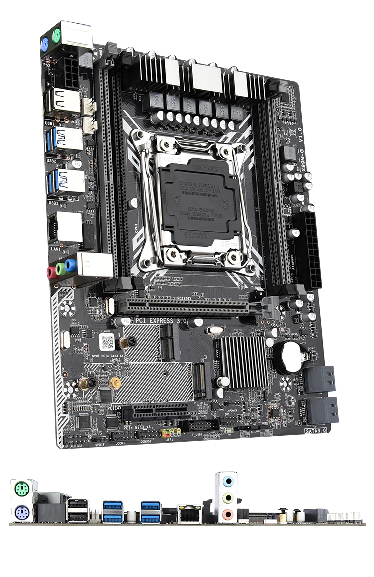 Комплект материнской платы JINGSHA LGA 2011 3 X99MG с XEON E5 2620V3 2 4 Ghzand шт. 8 ГБ = 32 Гб DDR4 2133 МГц