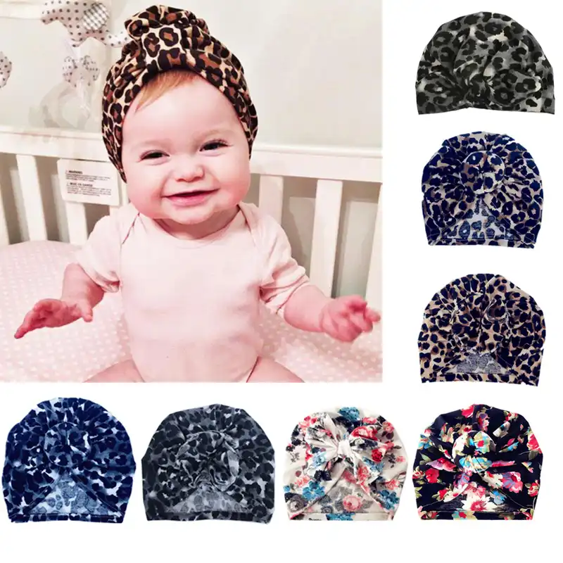 baby caps with knots