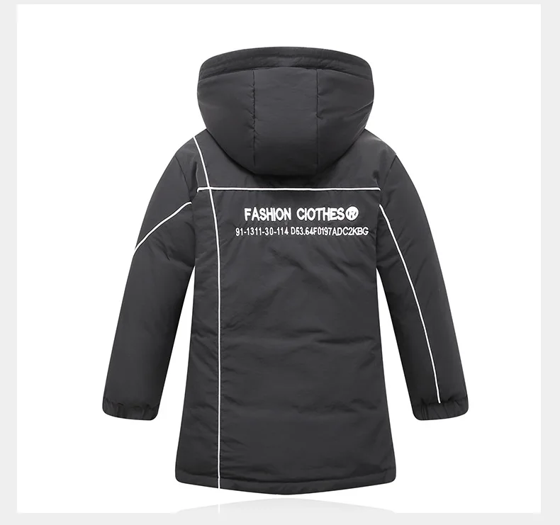 Jaqueta para Baixo para Meninos Médio e Longo Roupas dos Miúdos Inverno Novas Crianças Coreano Engrossado Mais Quente Snowsuit Alta Qualidade 2022 14 2020 inverno crianças jaqueta de pluma para