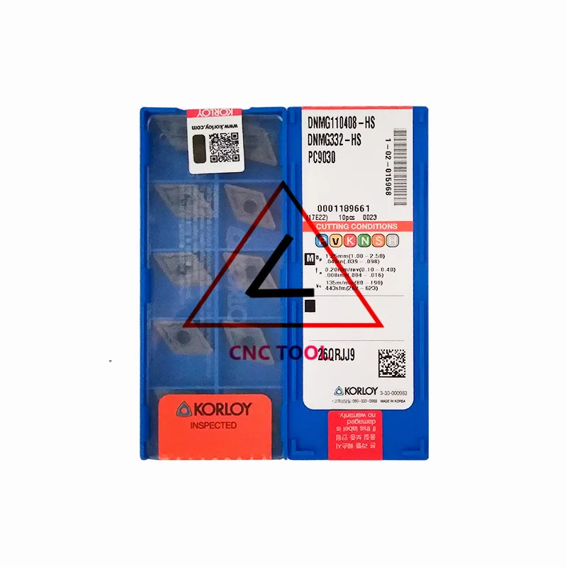 

DNMG110408-HS PC9030 10pcs Original Korea KORLOY Cutting Tool
