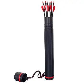 

Portable Adjustable Multifunction Archery Tool 63 To 105 Cm Bow Arrow Quiver Tube Back Shoulder Case Bag Hunting Accessories