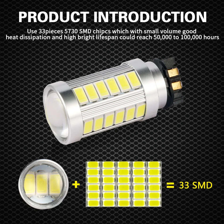 Без ошибок PW24W светодиодный PWY24W лампы для BMW Volvo Volkswagen Peugeot Mercedes-Benz указатель поворота или дневные ходовые огни