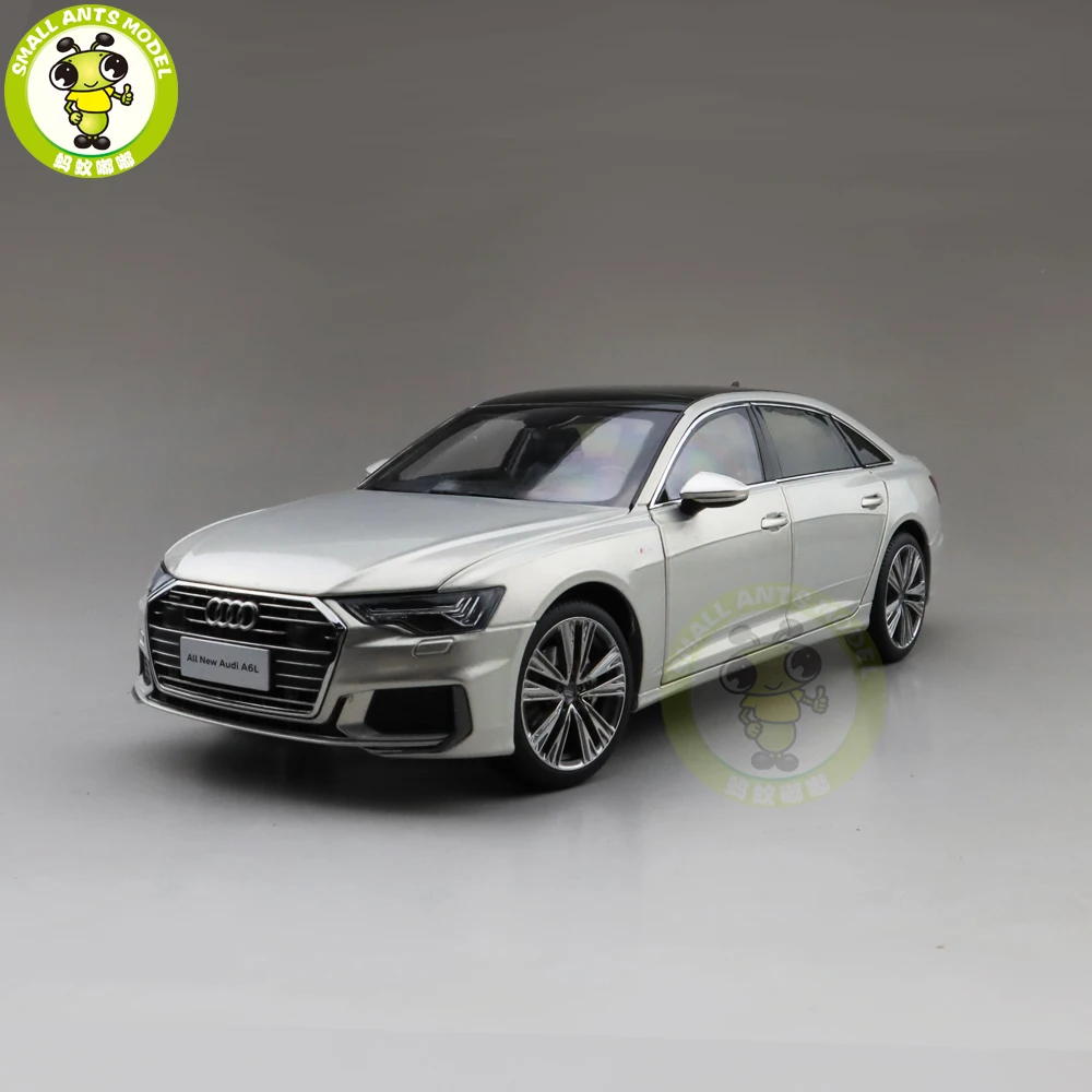 1/18 все новые Audi A6 A6L литая модель автомобиля игрушки для мальчиков и девочек Коллекция подарков