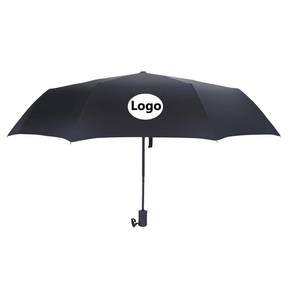 Автоматический зонт с логотипом Volkswagen для мужчин и женщин, 3 сложения, защита от солнца и дождя, зонты для VW Jetta Golf 3 4 5 6 7 Sharan CC