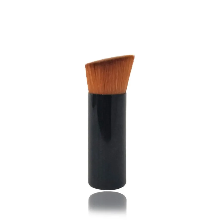 Черный New 1PC Cosmetic Concealer Brushes Makeup Brush Tool Black Foundation Makeup Brush 1111#30 - Handle Color: Черный