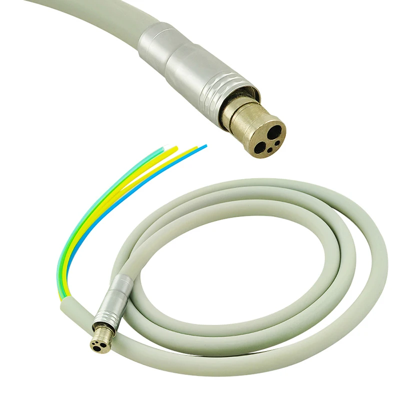 High speed Handpiece Tube 2/4 holes silicon tube with connector Dental Unit Accessory water regulating adaptor | Красота и здоровье