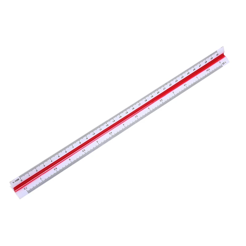 1:20 1:25 1:50 1:75 1:100 1:125 Plastic Triangular Scale Ruler | Игрушки и хобби