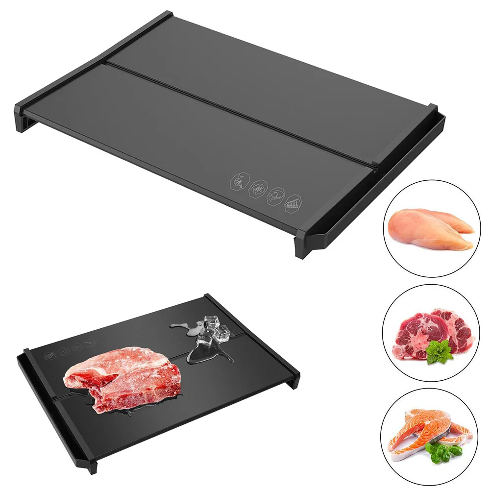 

PlatMeat Thawing Assistant Thawing Board Fast Thawing Board Kitchen Tool Thawing Board Defrost Kitchen Tool
