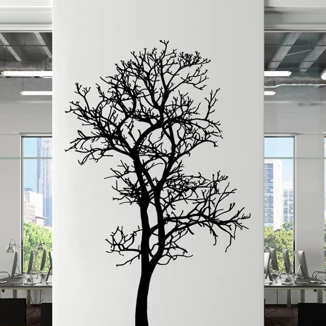 Tree Stickers Wall Nursery  Wall Stickers Big Forest Trees - High Quality  Nursery - Aliexpress