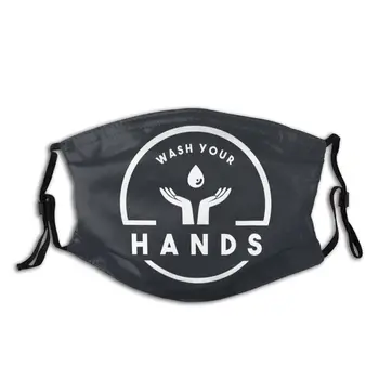 

2020 Quarantine Wash Hands Non-Disposable Face Mask with Filter Anti Haze Dustproof Protection Cover Respirator Mouth Muffle