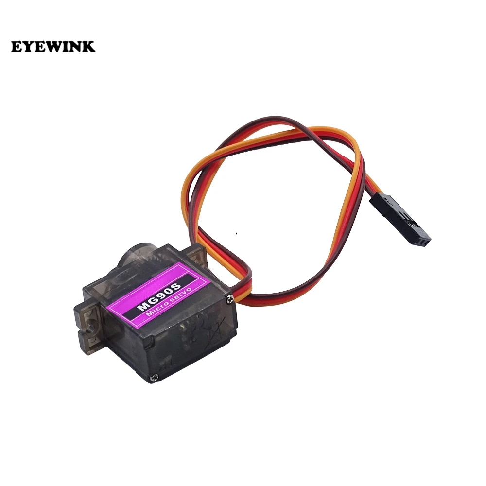 Servo MG90S 9G Engrenage Métal pour RC Hélicoptère Avion Bateau Voiture