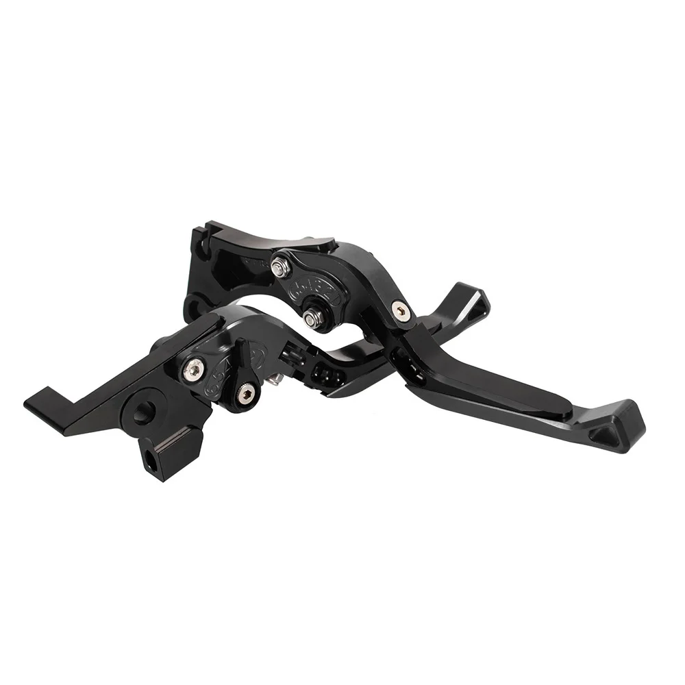 CNC руль мотоцикла для Yamaha MT-25 MT-03 YZF R3- YZF R25 2013- Складные Выдвижные Тормозные Рычаги Сцепления - Цвет: Black
