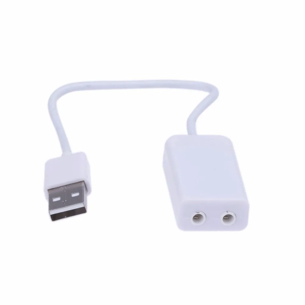 

HOT SALE! 2019 NEW PC Desktop USB 2.0 3D Virtual Channel Audio Sound Card Adapter For Windows 7,IN STOCK!